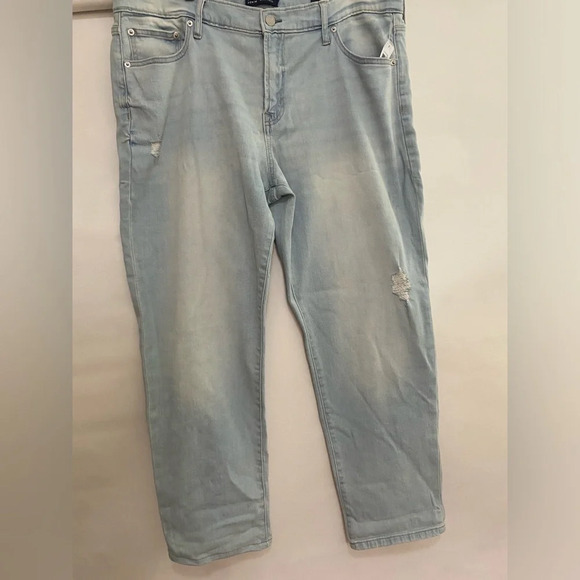 Gap Girlfriend Jeans -Stretch Mid Rise - Picture 2 of 11